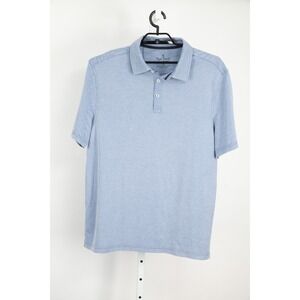 Nat Nast Polo Shirt Mens Extra Large Blue Heather Short Sleeve
